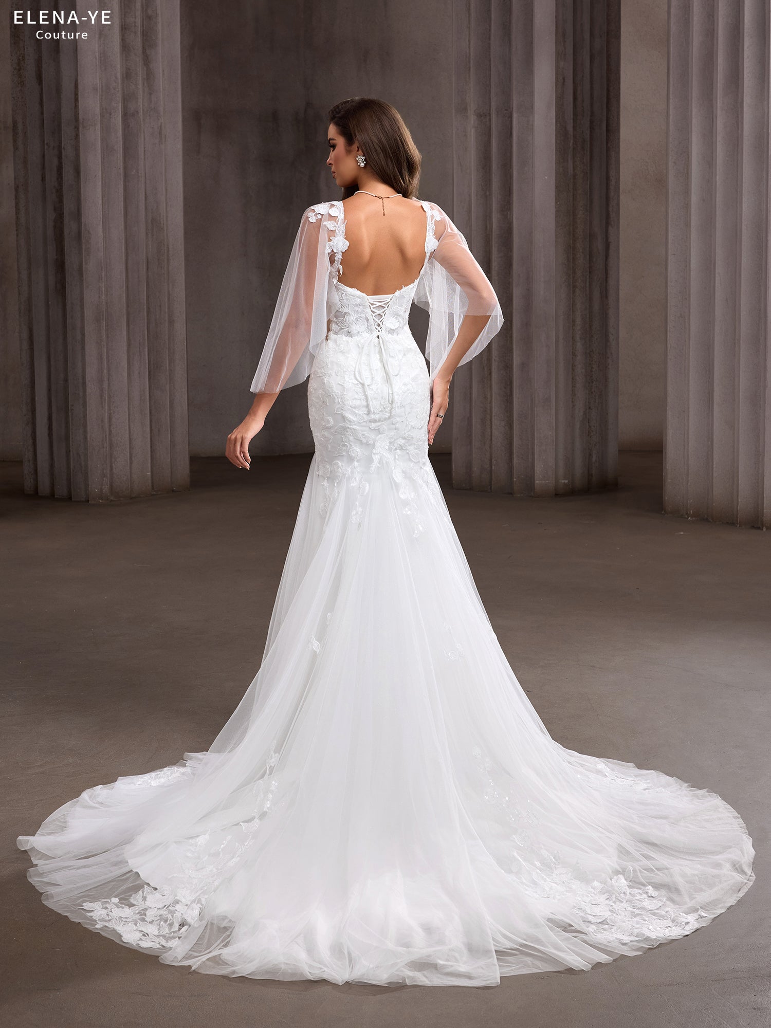 AW26074A Vestido de novia elegante