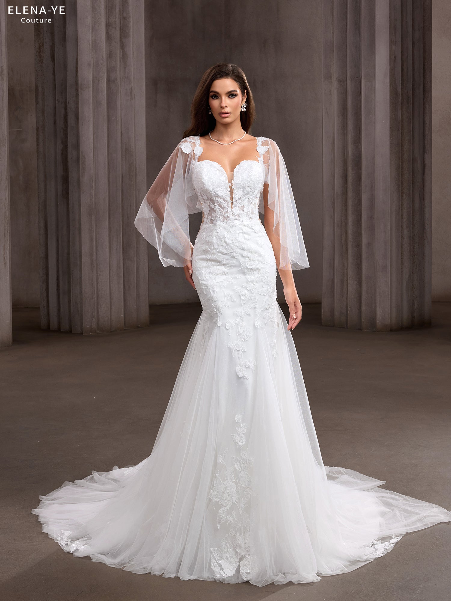 AW26074A Vestido de novia elegante