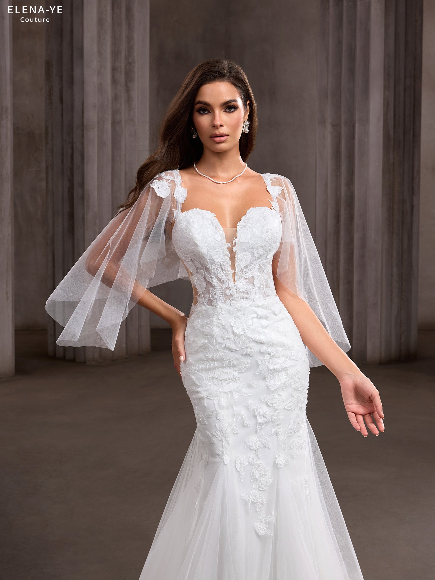 AW26074A Vestido de novia elegante