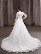 AW26087A Vestido de novia elegante