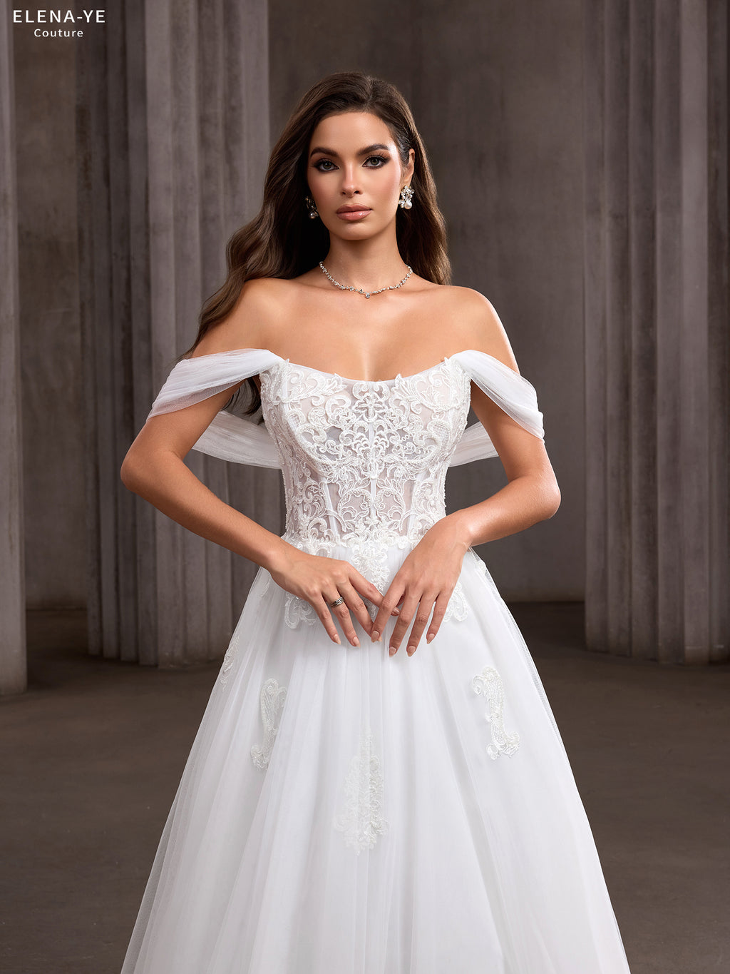 AW26070A Vestido de novia elegante