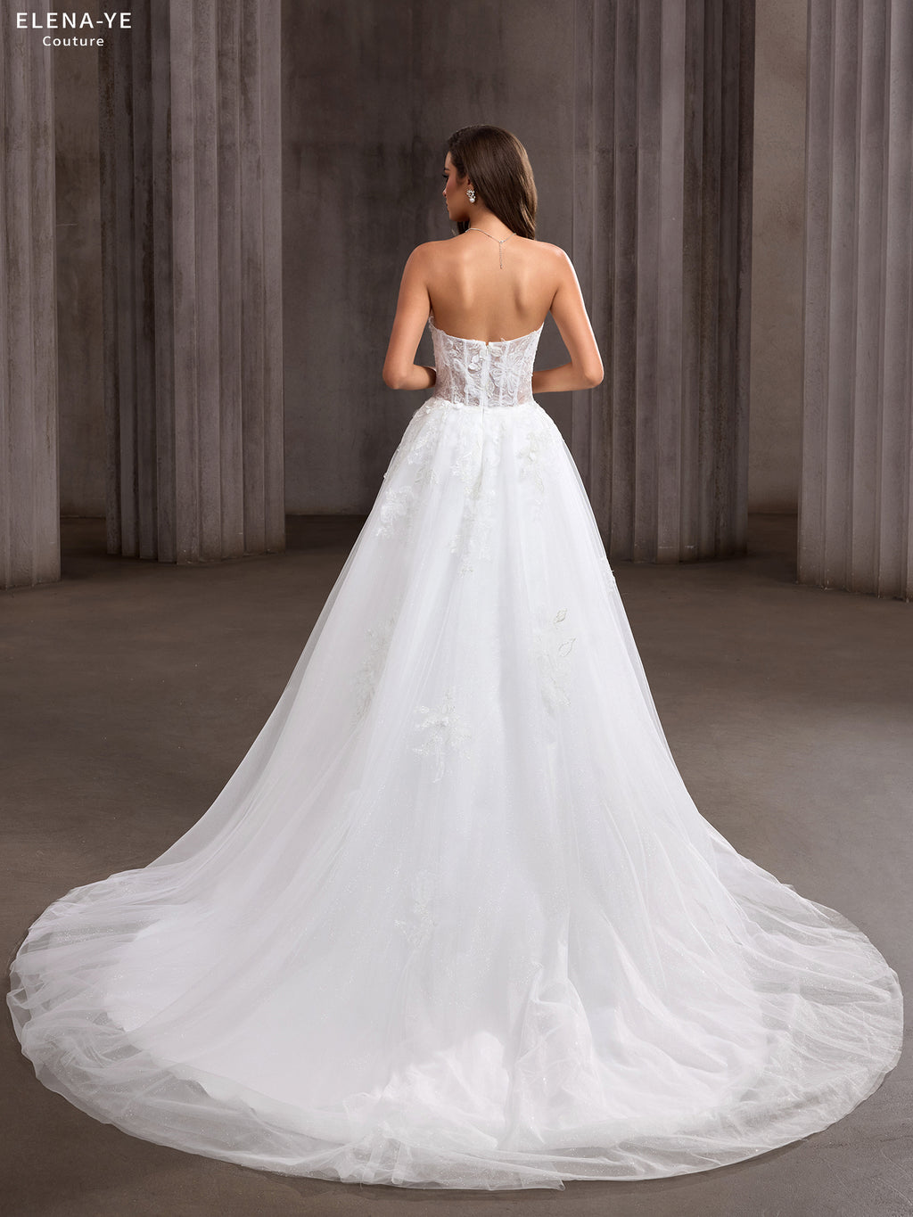 AW26069A Vestido de novia elegante