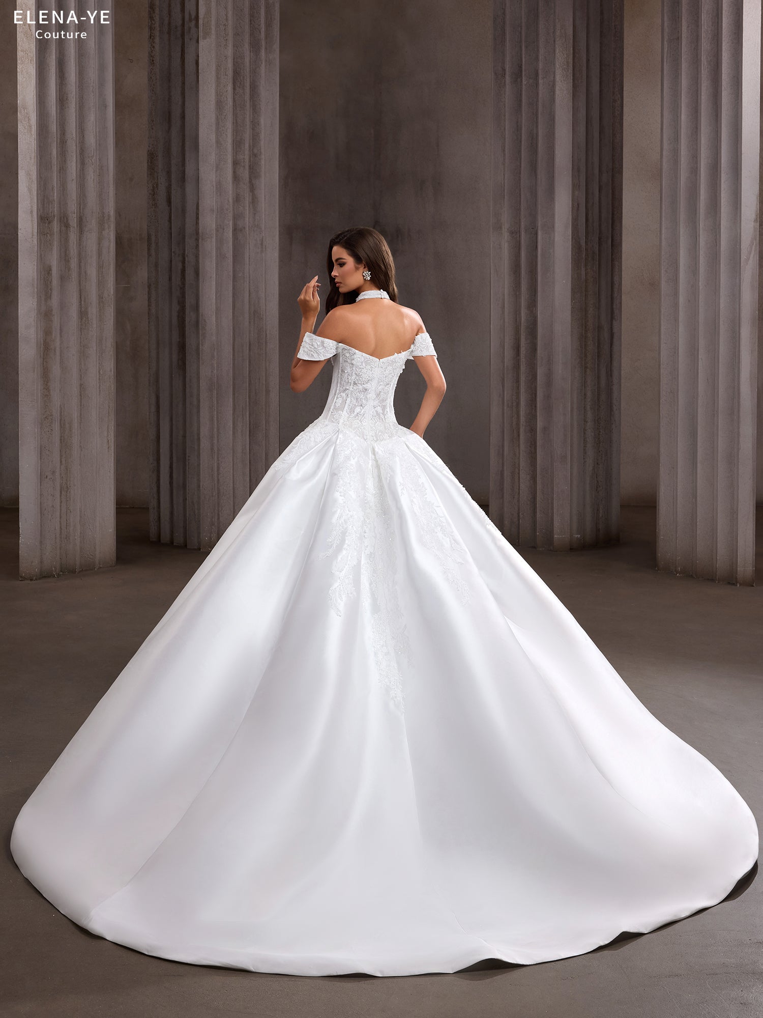 AW26071A Vestido de novia elegante