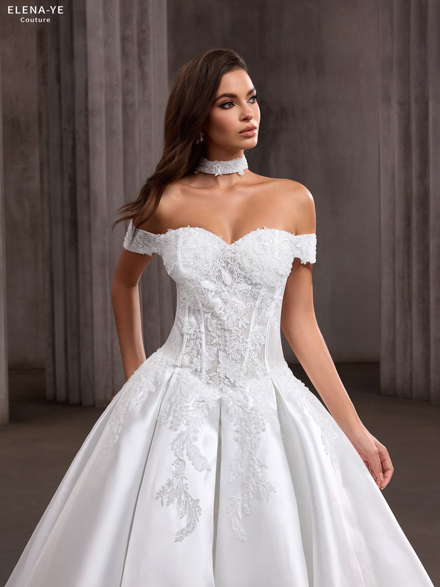 AW26071A Vestido de novia elegante