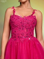 AG26047A Vestido juvenil