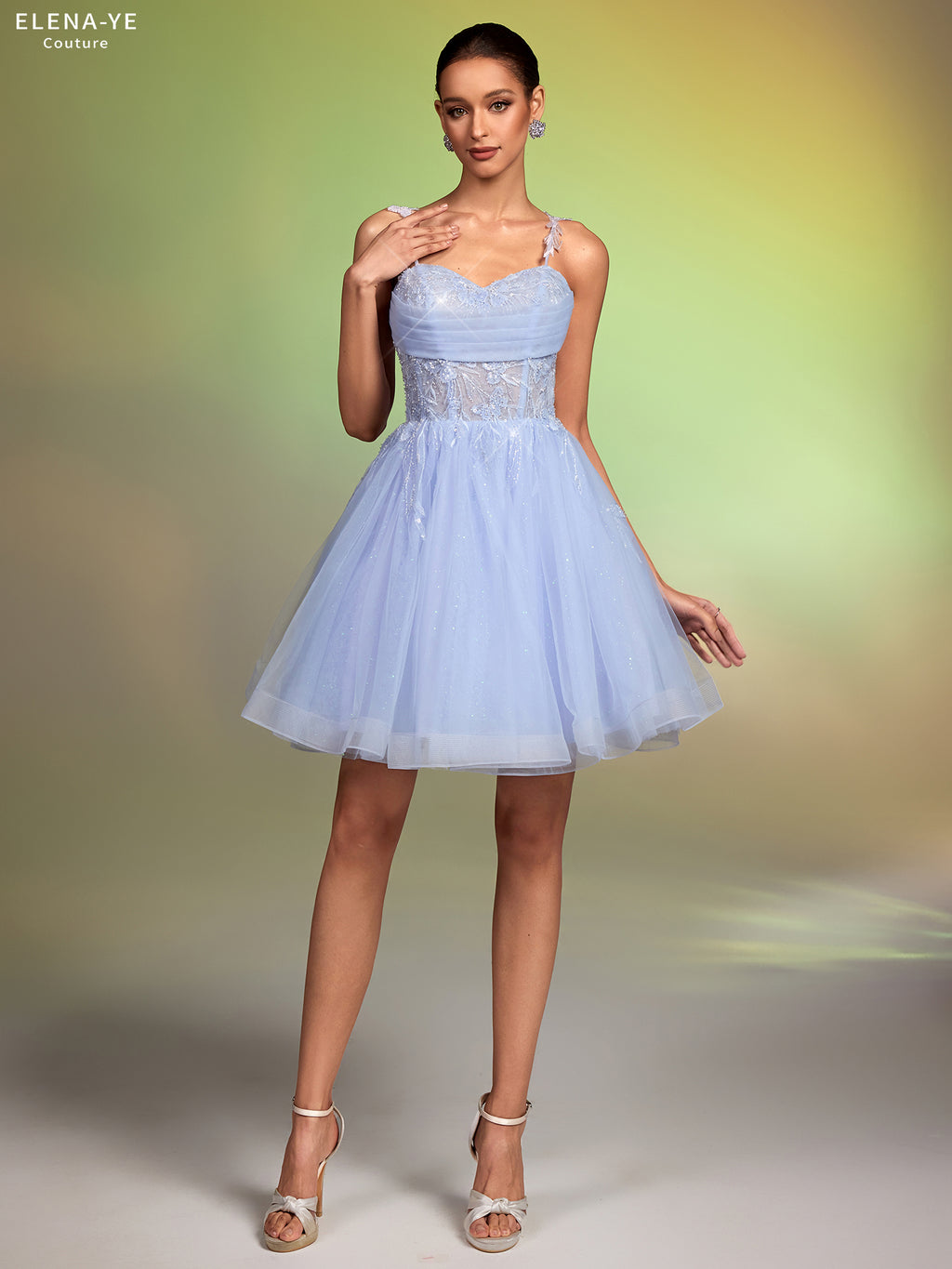 AG26049A Vestido juvenil