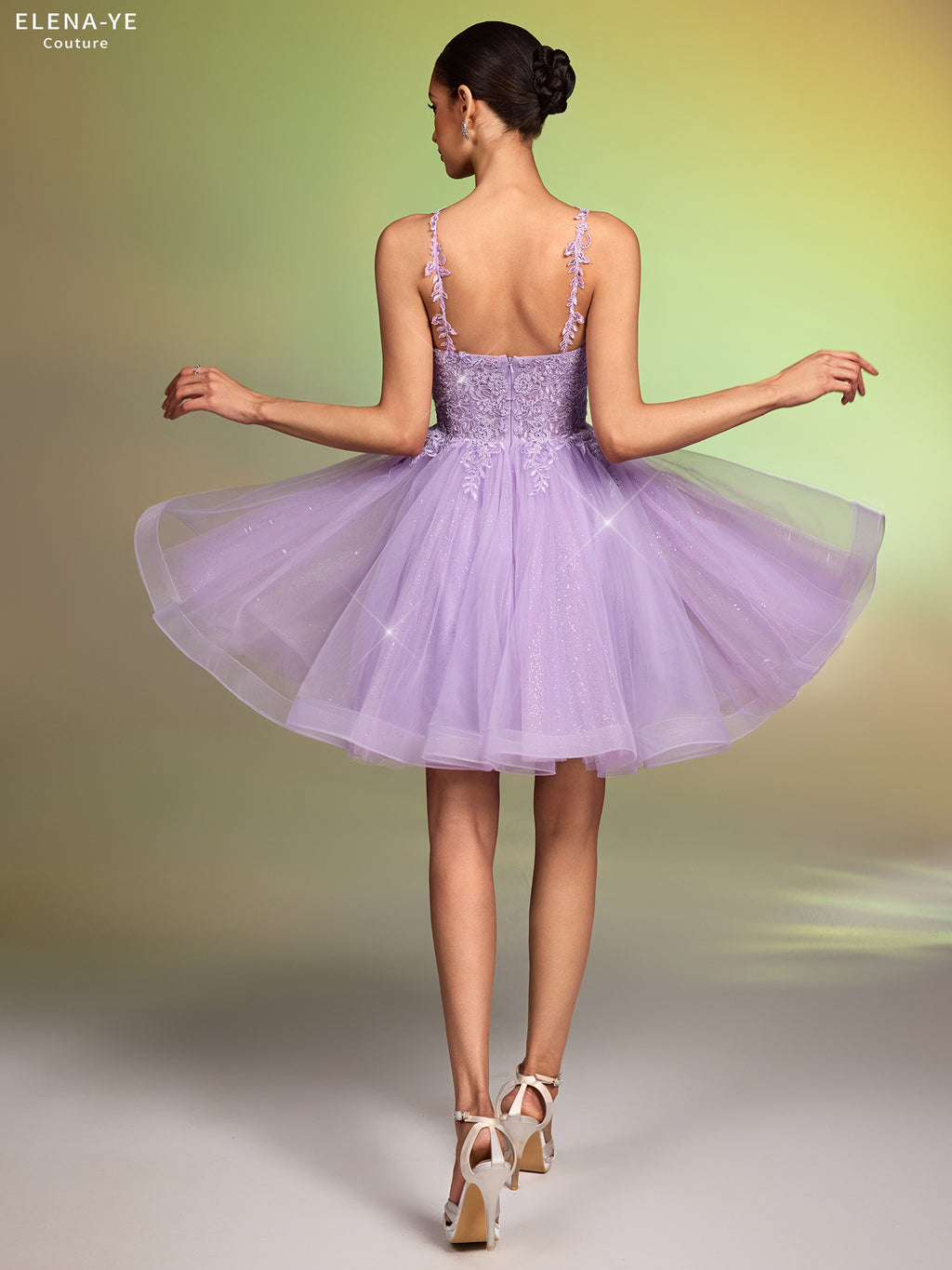 AG26051A Vestido juvenil