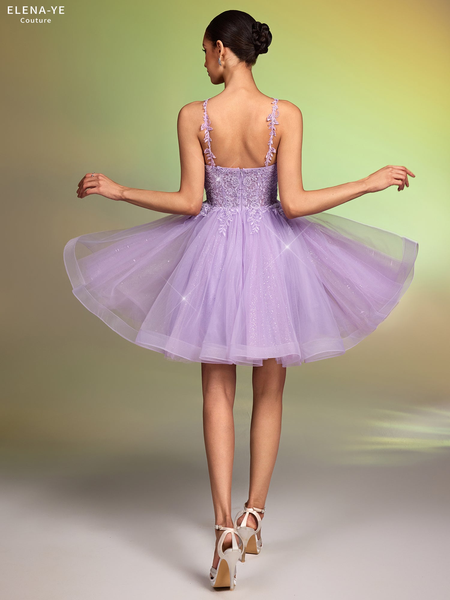 AG26051A Vestido juvenil