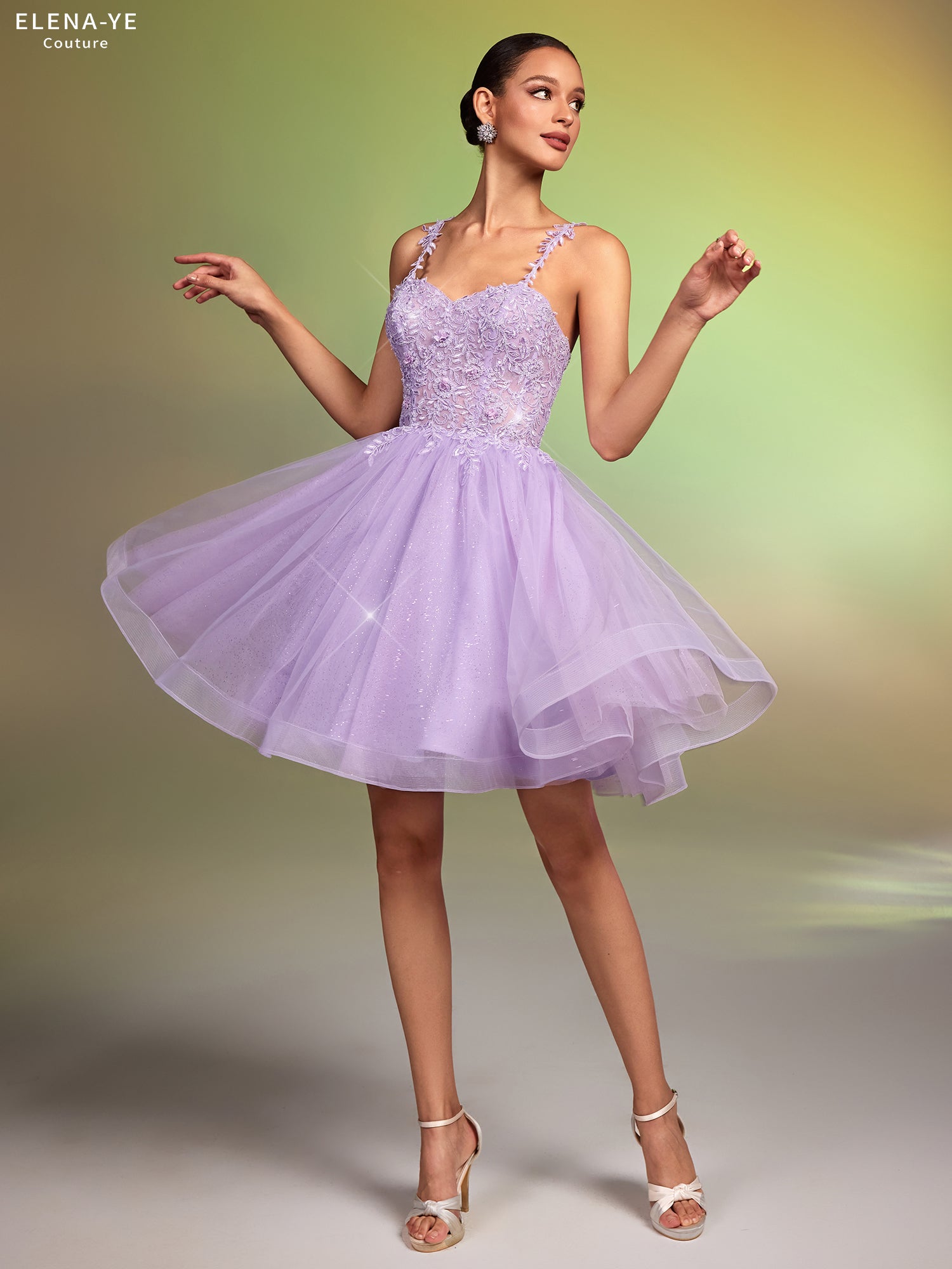 AG26051A Vestido juvenil