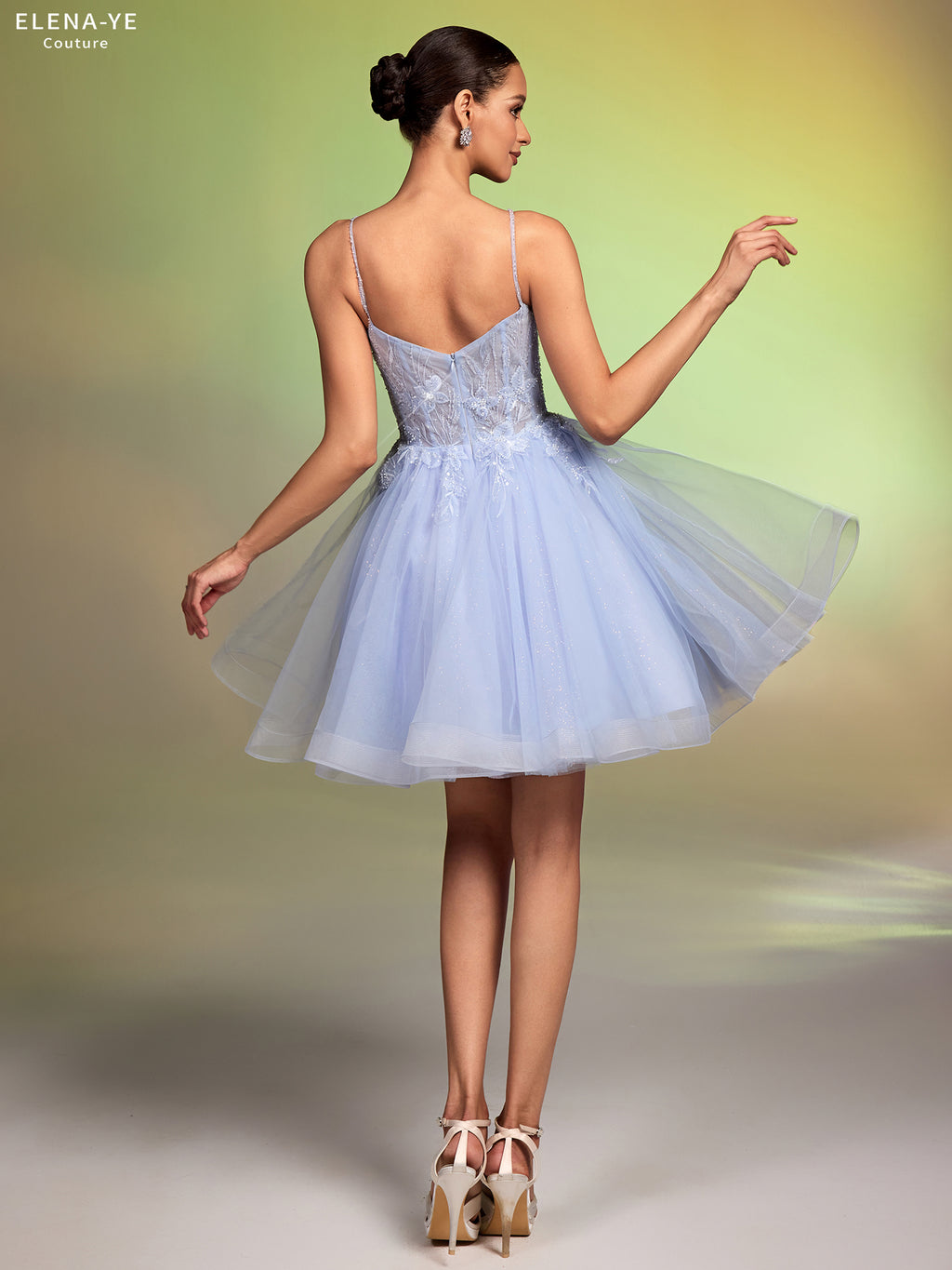 AG26044A Vestido juvenil