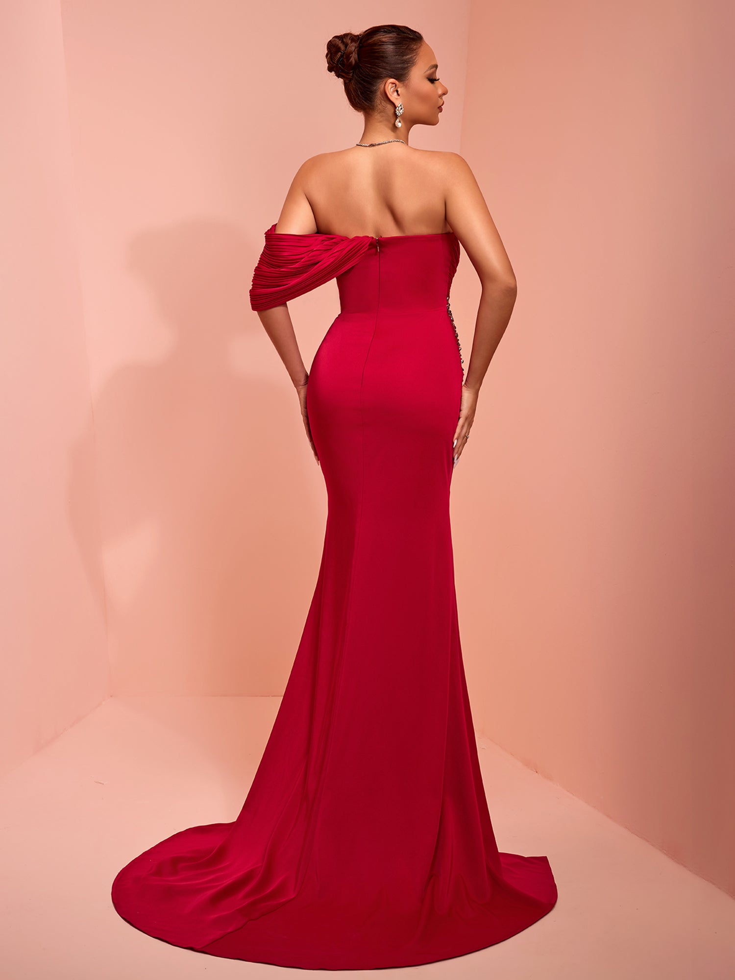 AC26126A Vestido de alta costura