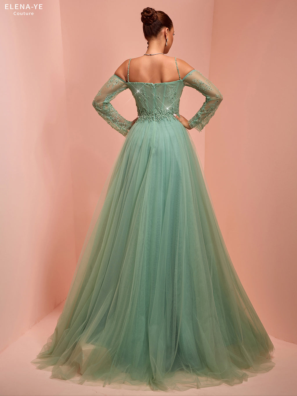 AC26113A Vestido de alta costura