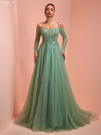 AC26113A Vestido de alta costura