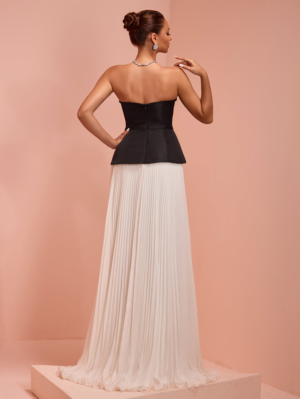 AC26010A Vestido de alta costura