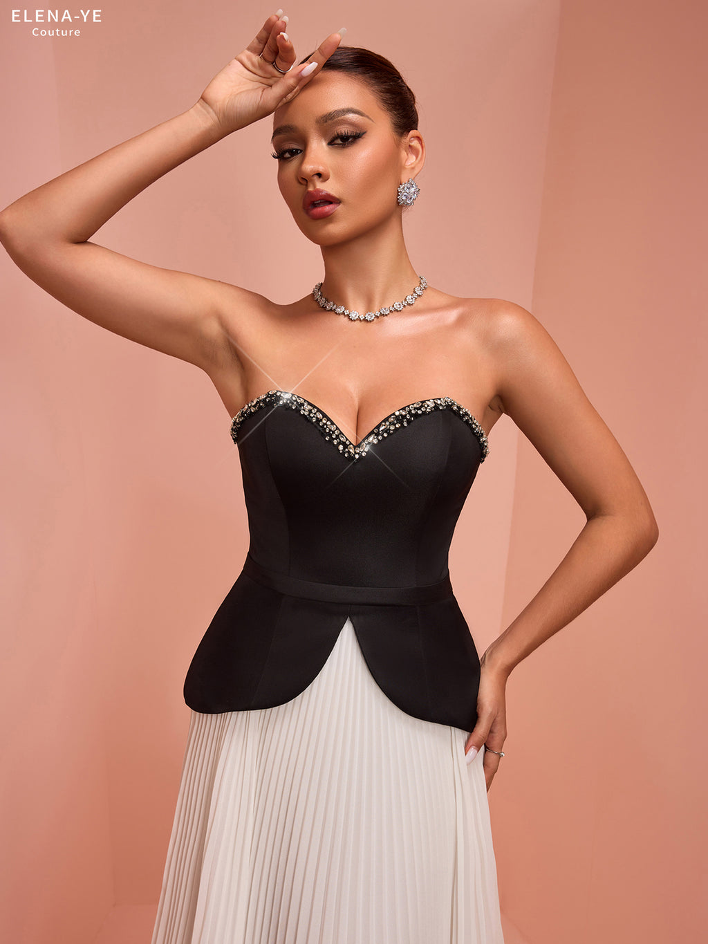 AC26010A Vestido de alta costura