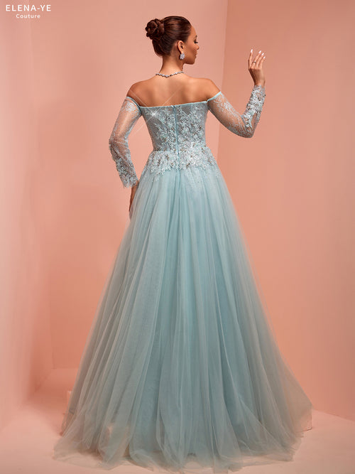 AC26109A Vestido de alta costura