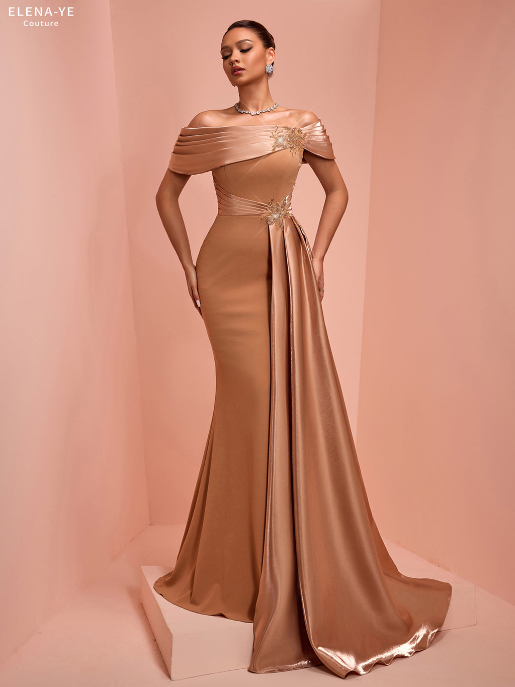 AC26034A Vestido de alta costura