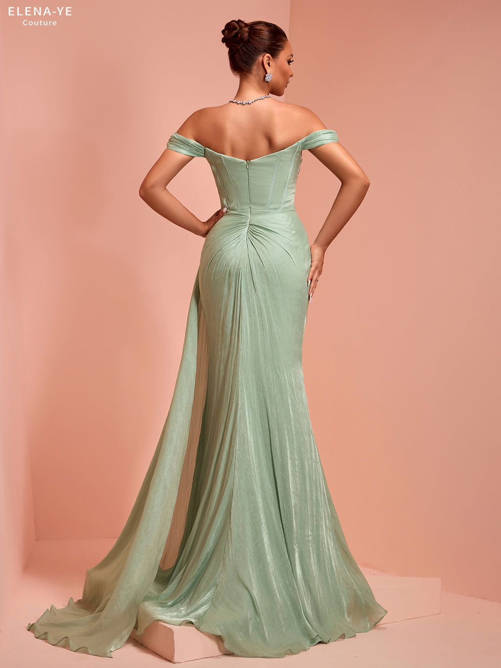 AC26028A Vestido de alta costura