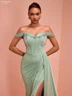 AC26028A Vestido de alta costura