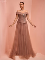 AC26108A Vestido de alta costura