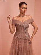 AC26108A Vestido de alta costura