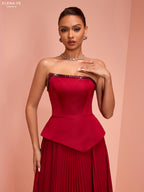 AC26009A Vestido de alta costura