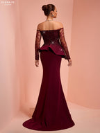 AC26106A Vestido de alta costura