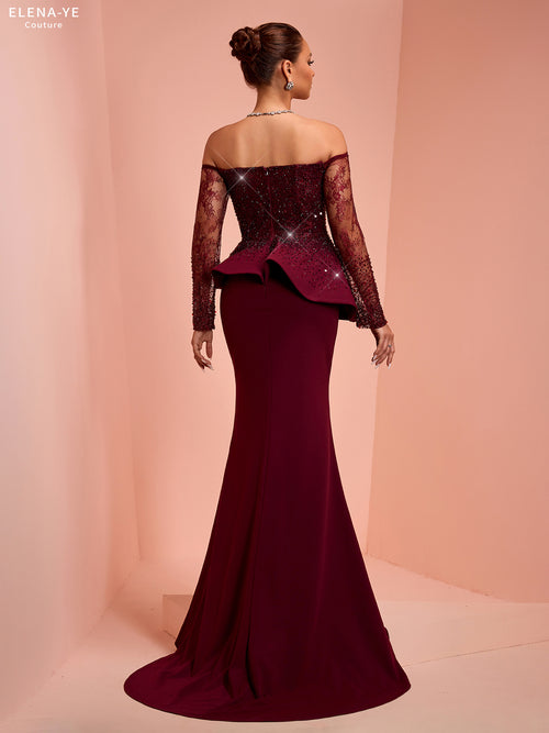 AC26106A Vestido de alta costura