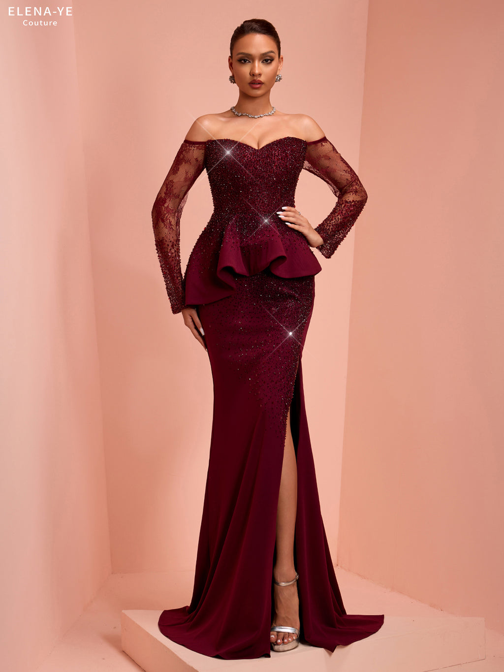 AC26106A Vestido de alta costura