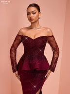 AC26106A Vestido de alta costura