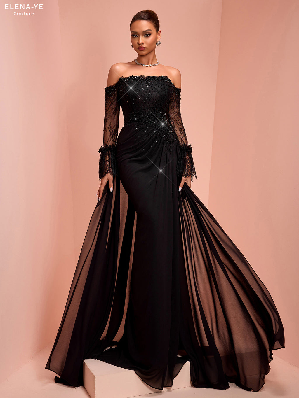 AC26122A Vestido de alta costura