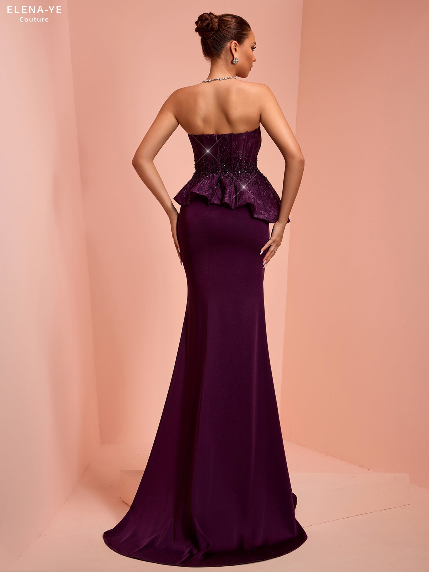 AC26107A Vestido de alta costura