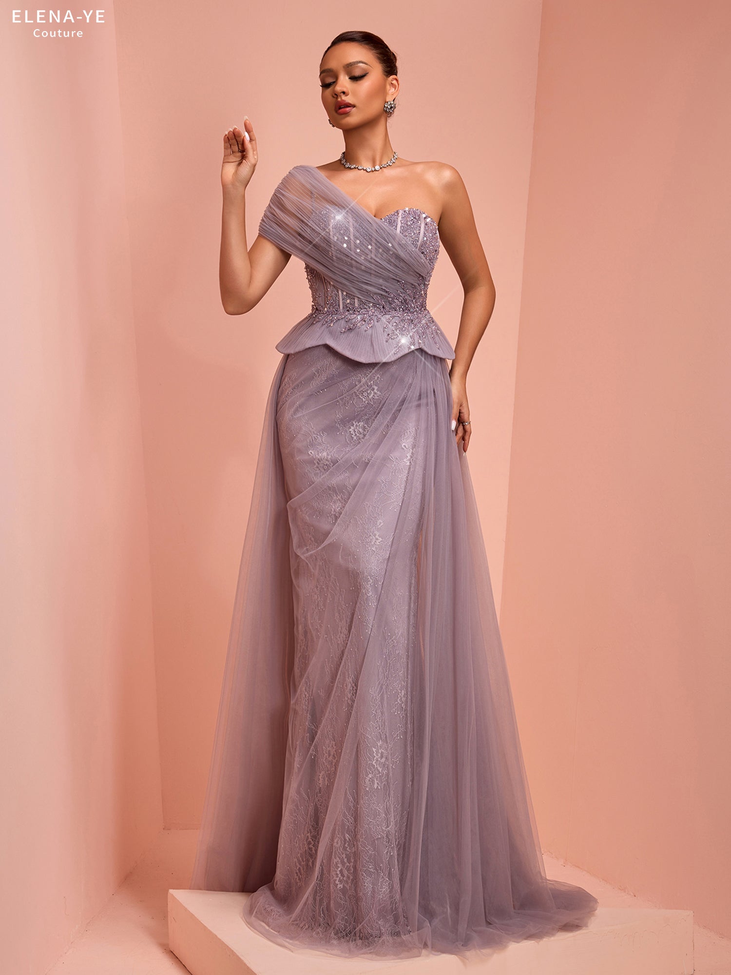 AC26136A Vestido de alta costura