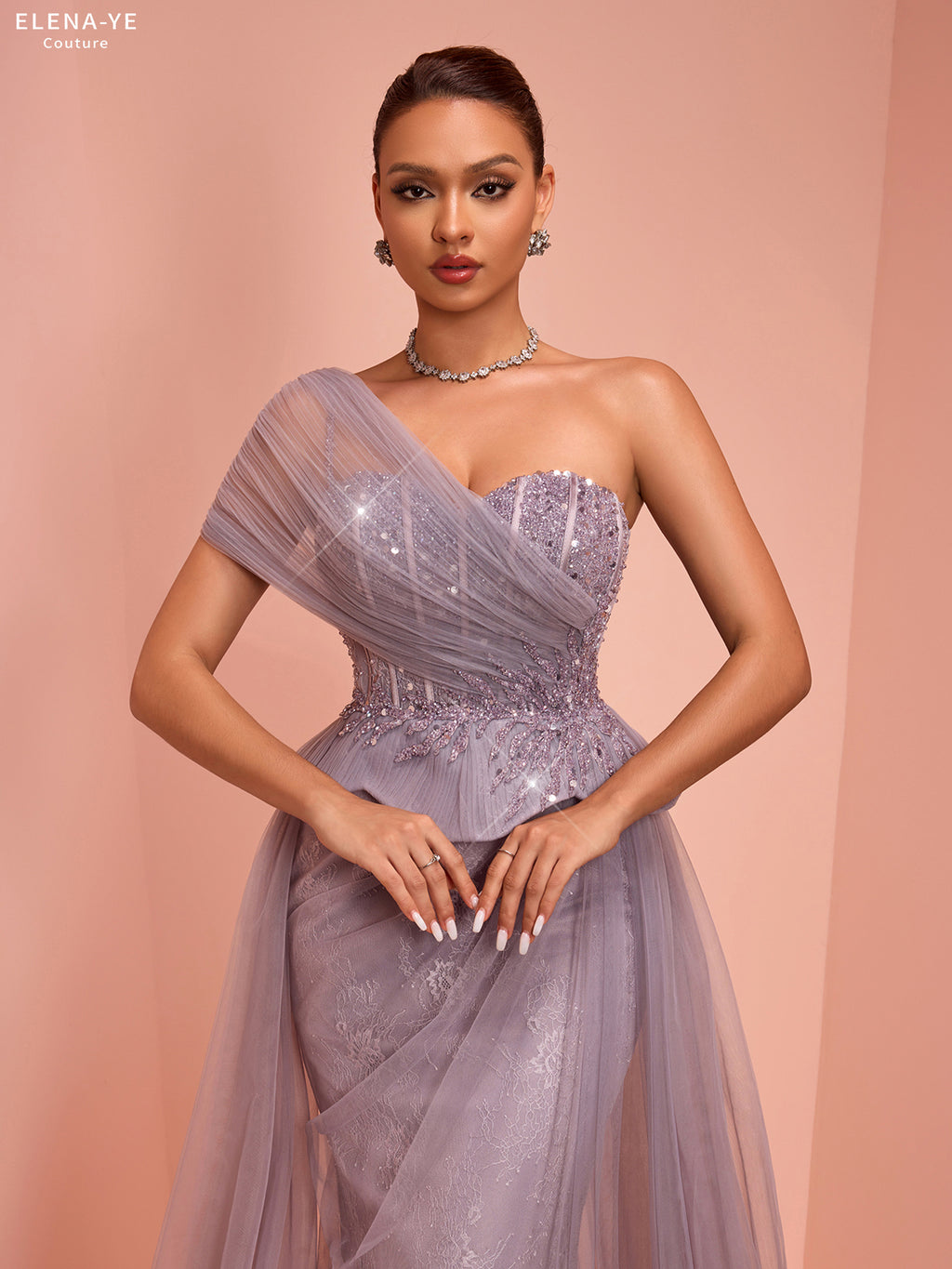 AC26136A Vestido de alta costura