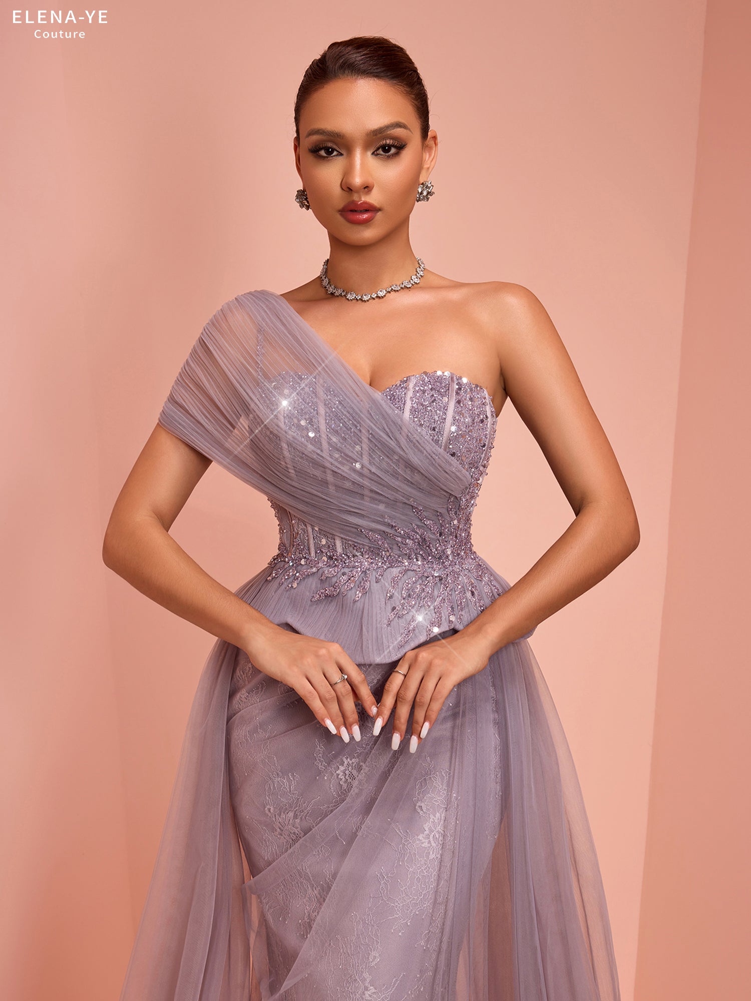 AC26136A Vestido de alta costura