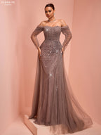 AC26133A Vestido de alta costura