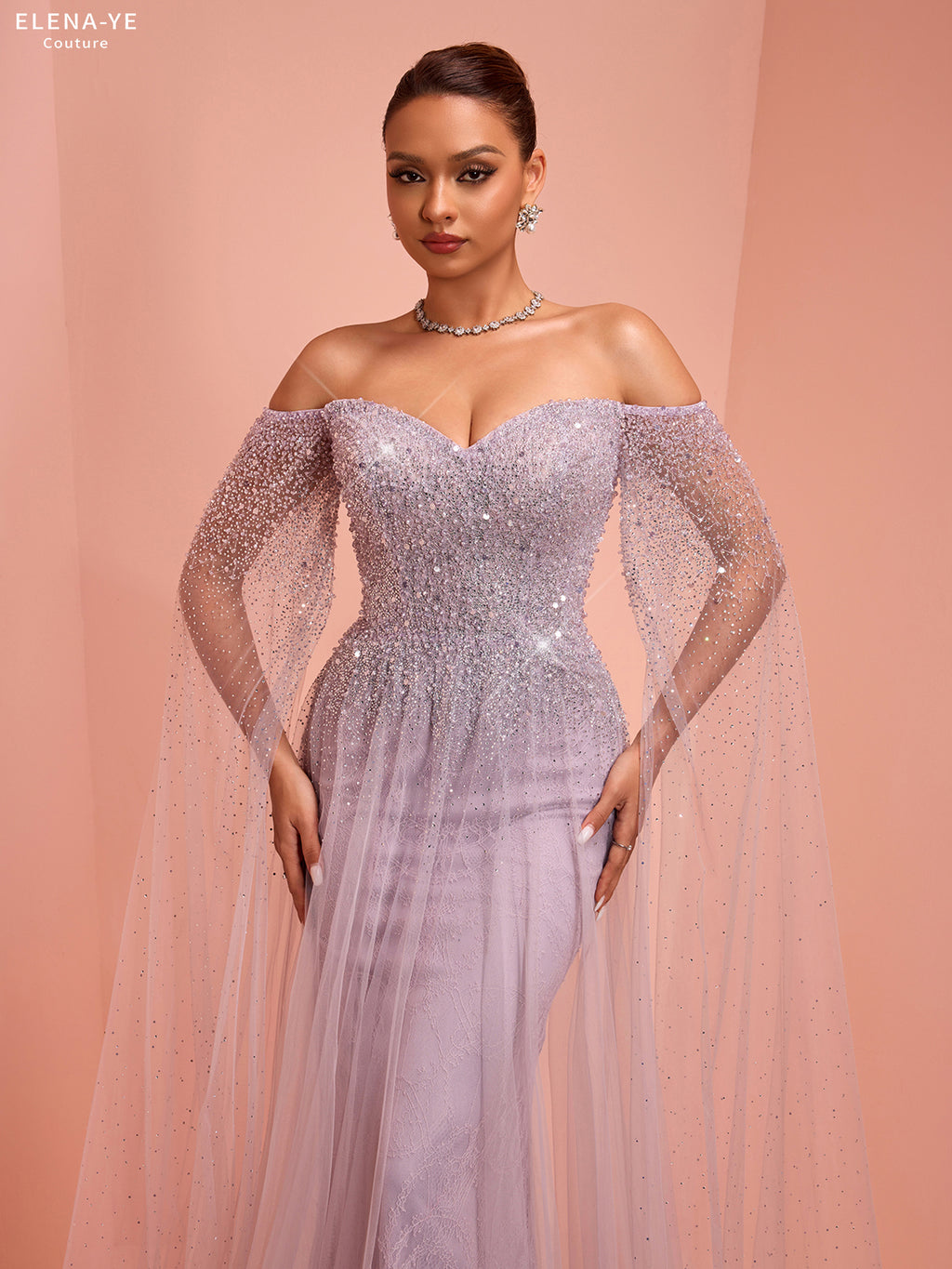 AC26110A Vestido de alta costura