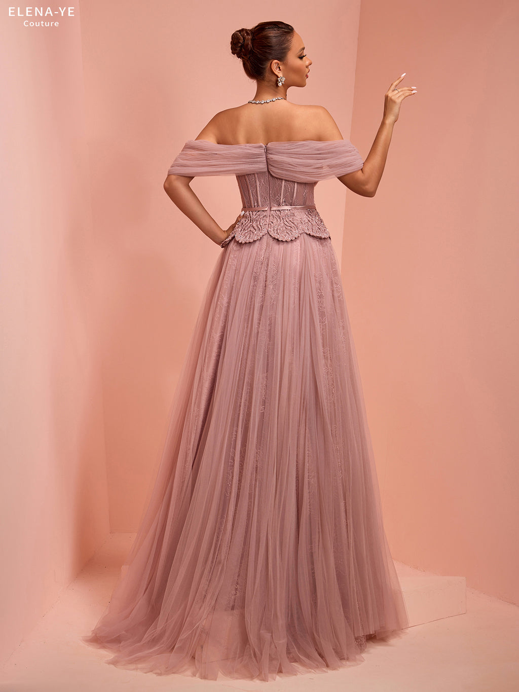 AC26130A Vestido de alta costura