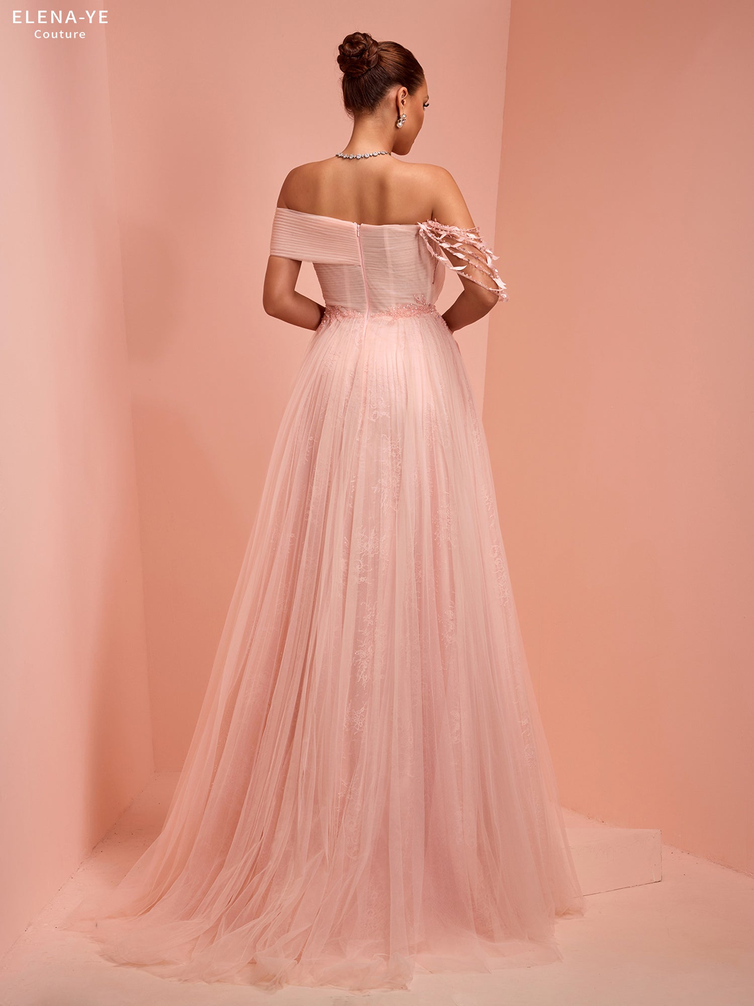 AC26125A Vestido de alta costura