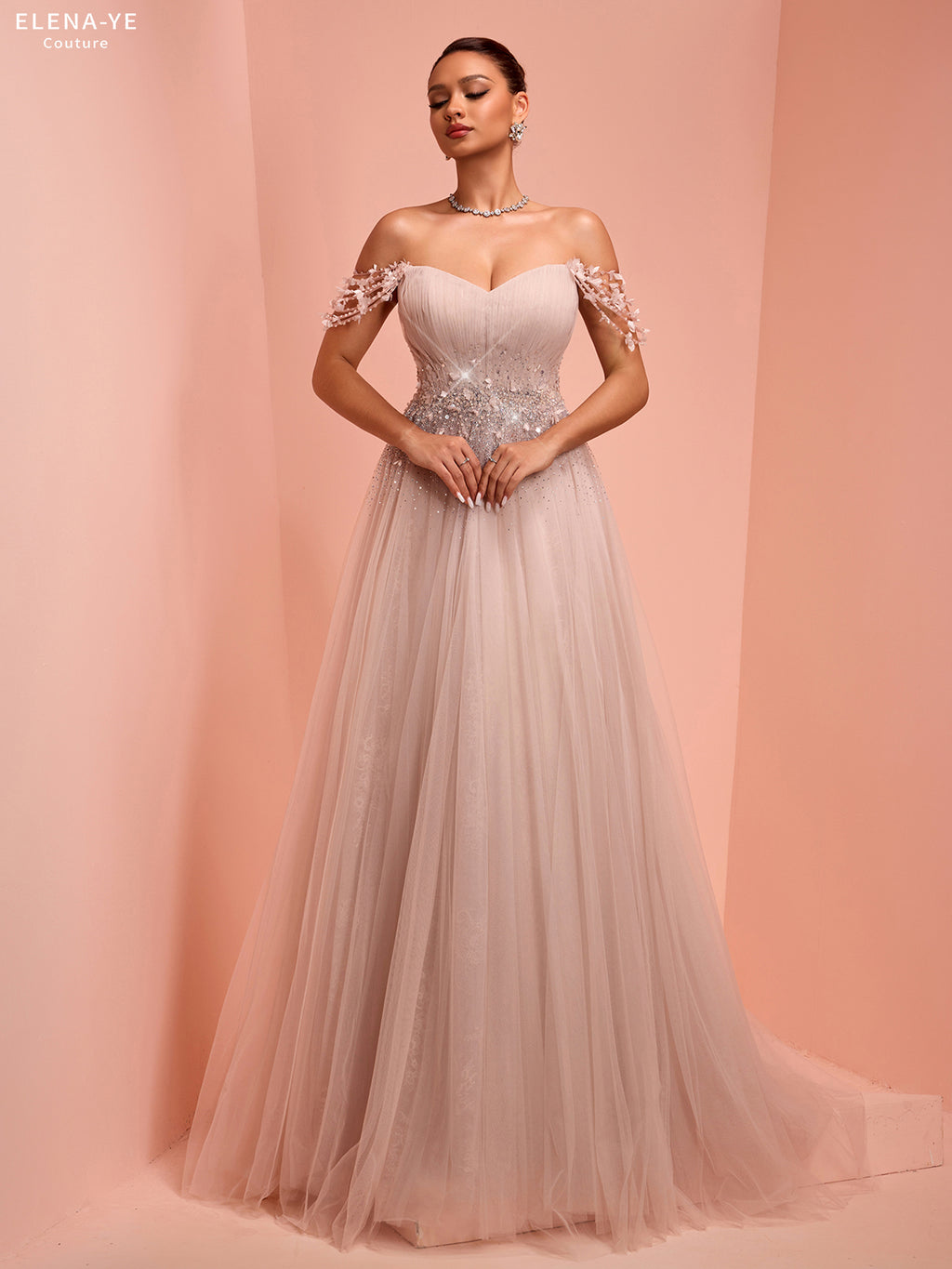 AC26114A Vestido de alta costura