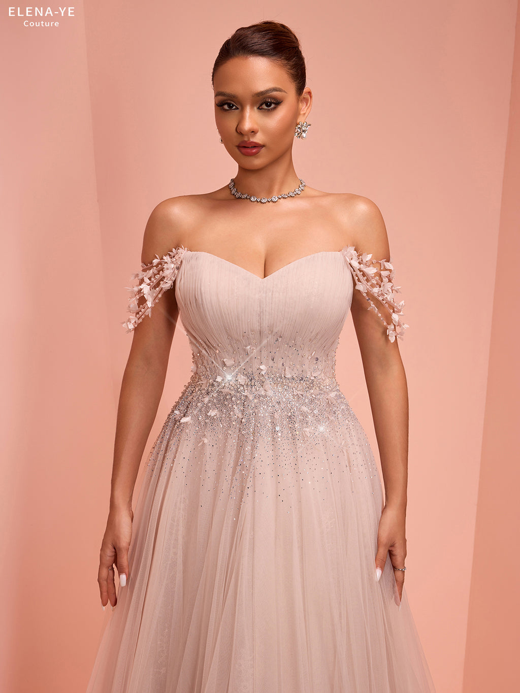 AC26114A Vestido de alta costura