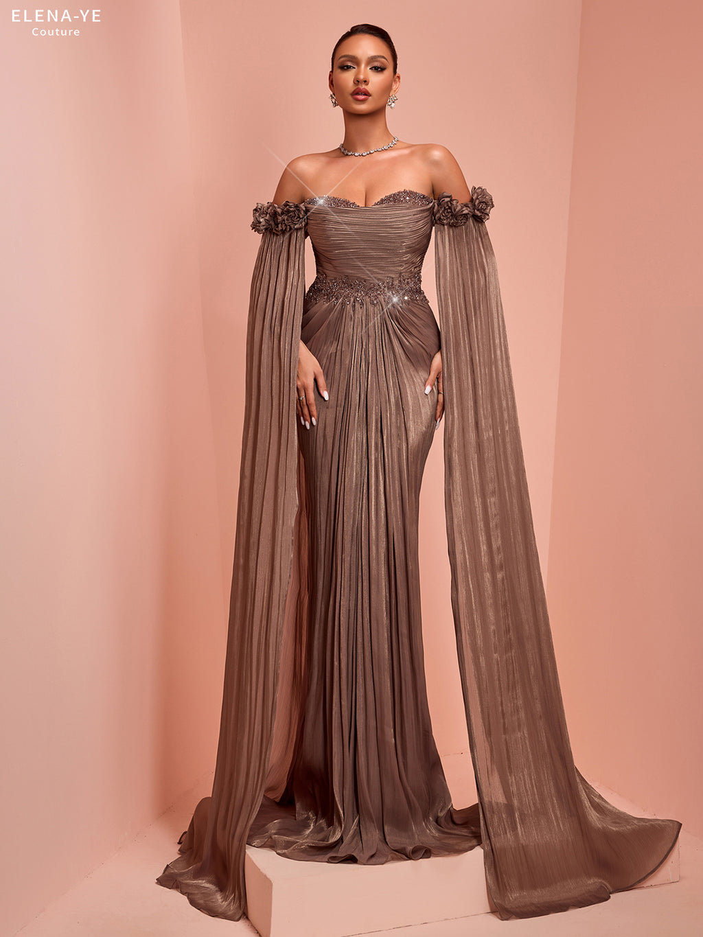 AC26134A Vestido de alta costura