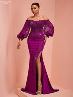 AC26105A Vestido de alta costura