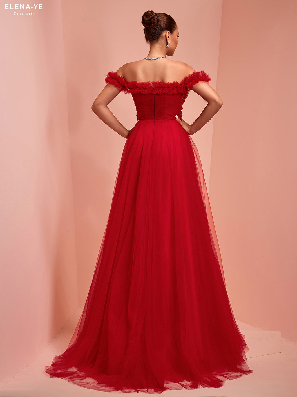 AC26112A Vestido de alta costura