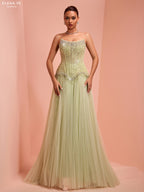 AC26185A Vestido de alta costura