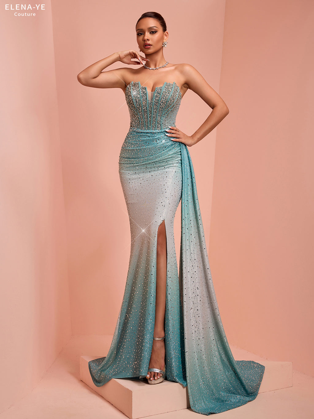 AC26183A Vestido de alta costura