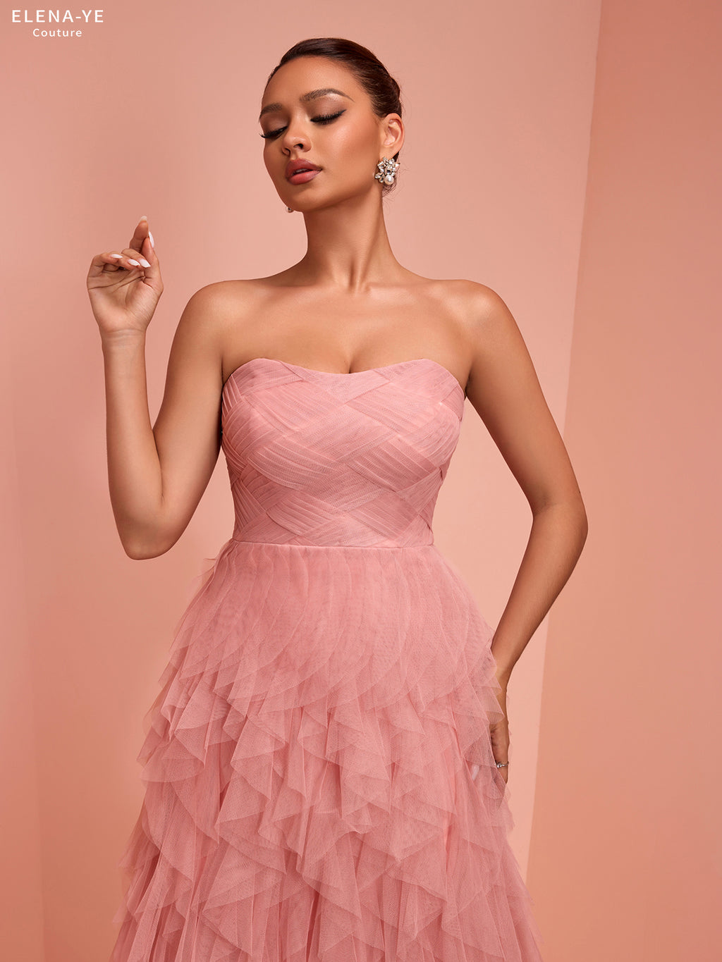 AC26186A Vestido de alta costura