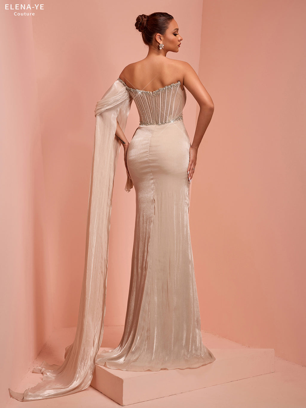 AC26178A Vestido de alta costura