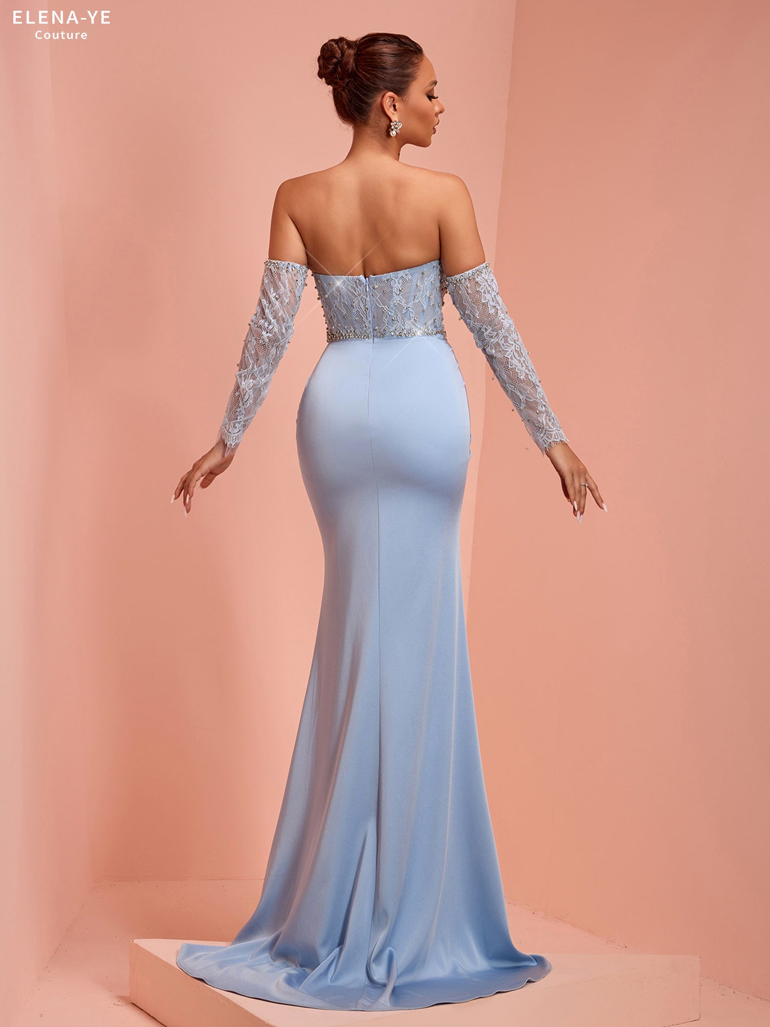 AC26173A Vestido de alta costura