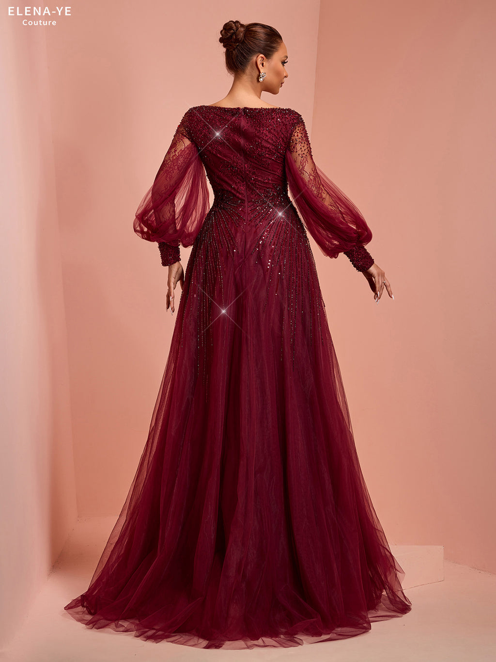 AC26138A Vestido de alta costura